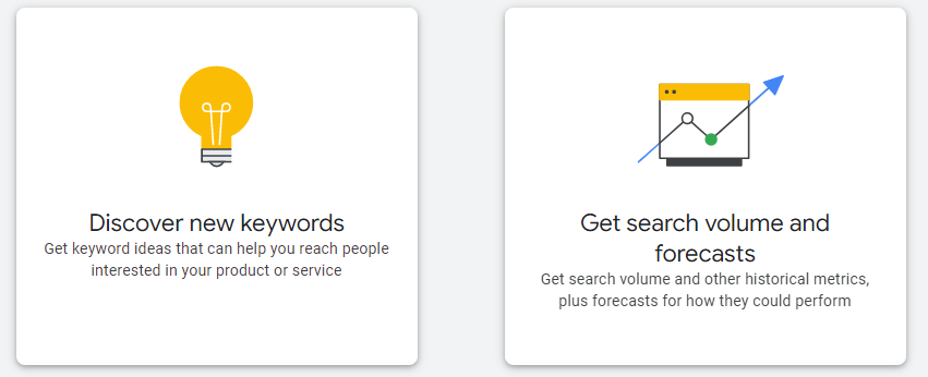 Creating a Google Ads campaign on the search network: keyword analysis